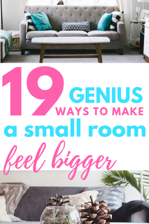 19 Ridiculously Simple Ways To Make A Small Room Feel Bigger | Hustle ...